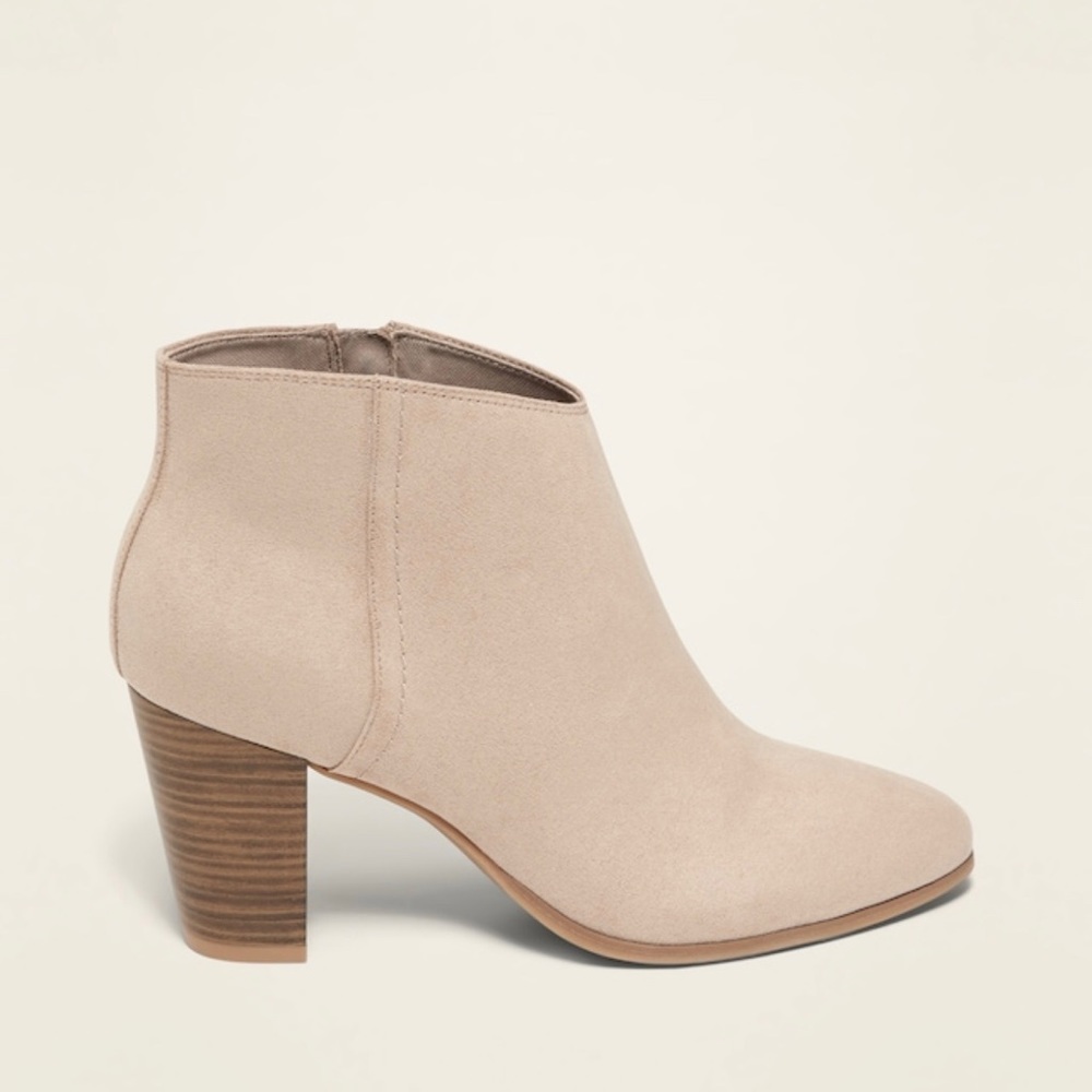NWOB Faux-Suede High-Heel Booties for Women - Picture 4 of 6